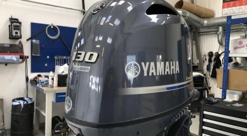 Used Yamaha 130HP  4-Stroke Outboard Motor Engine