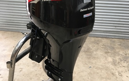 Used Suzuki 90HP 4-Stroke Outboard Motor Engine